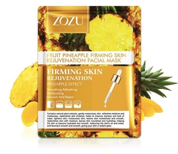 ZOZU Firming, rejuvenating mask with pineapple extract